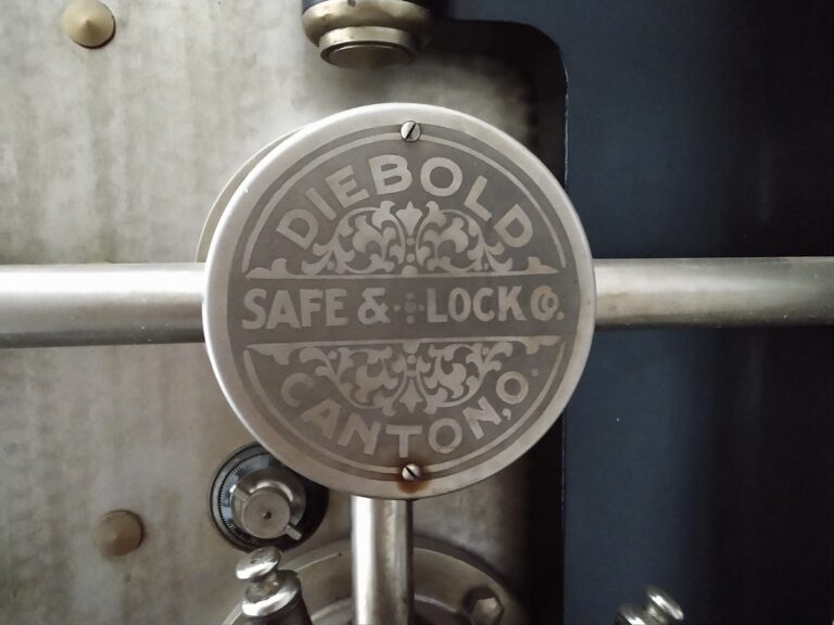 Closed steel vault door, a symbol of Anthropic locking its AI agents away from the internet
