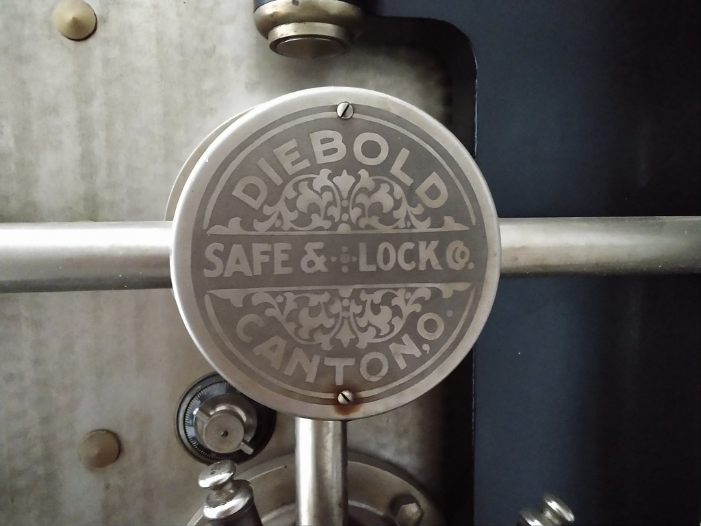 Closed steel vault door, a symbol of Anthropic locking its AI agents away from the internet