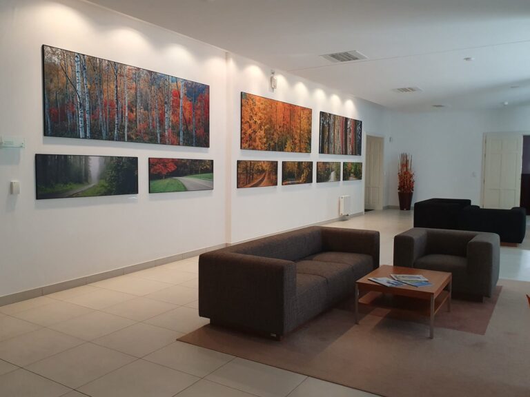Grand courtroom building interior, representing the state lawsuits against OpenAI over ChatGPT safety